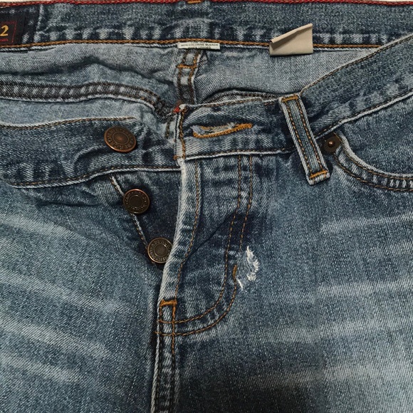 ❌SOLD❌ Abercrombie Flare Bottom Button-Fly Jeans - Picture 4 of 7